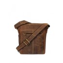 Greenburry Vintage Flapzip Tasche Leder