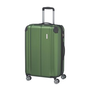 Travelite Koffer CITY 4w Trolley M, Grün