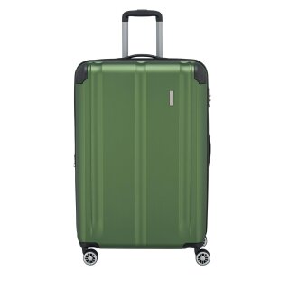 Travelite Koffer CITY 4w Trolley L, Grün