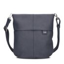 zwei MADEMOISELLE.M M90 Tasche Handatsche nubuk-ink