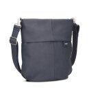 zwei MADEMOISELLE.M M90 Tasche Handatsche nubuk-ink