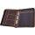 Greenburry Vintage Konferenzmappe Leder A4 Schreibmappe A4 braun