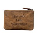 FFelsenfest Leder-Schlüsselmappe personalisiert / Schlüsselmäppchen mit Wunschnamen
