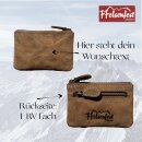 FFelsenfest Leder-Schlüsselmappe personalisiert / Schlüsselmäppchen mit Wunschnamen