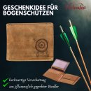 Geldbeutel mit  Motiv  Bogenschütze I RFID-Schutz I...