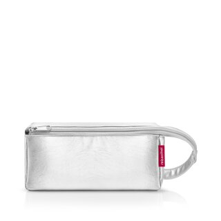 reisenthel fold case silver crackle