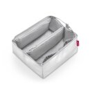 reisenthel fold case silver crackle