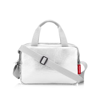 reisenthel coolerbag to-go silver crackle
