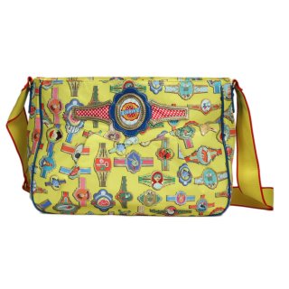 Oilily Fairy Tapes Schultertasche A4 - Yellow
