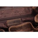 Greenburry Vintage Rucksack Leder Wanderrucksack braun | 35x36x20cm